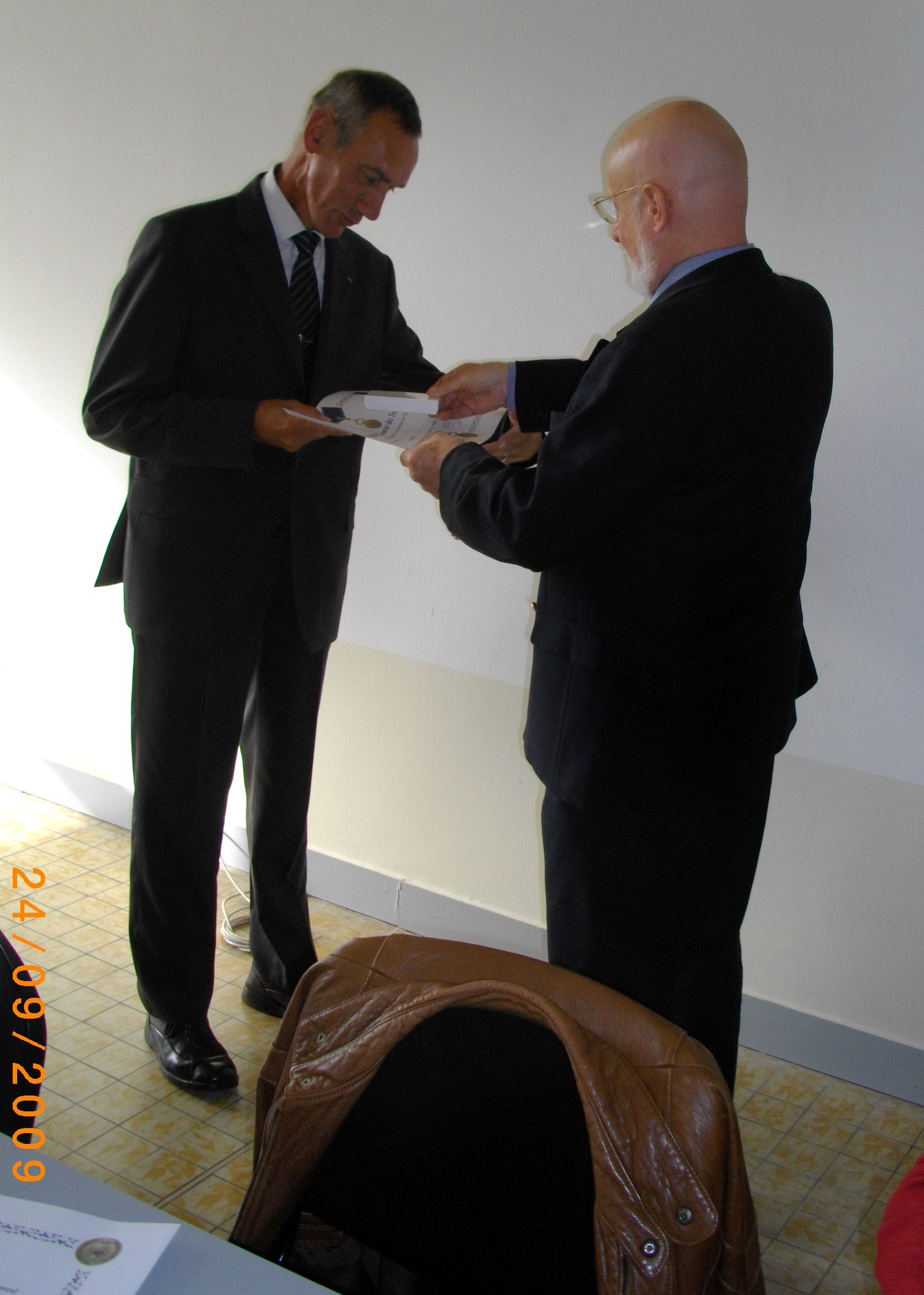 Bronze &eacute;galement pour le MJR (ER) Jacques COLTIER